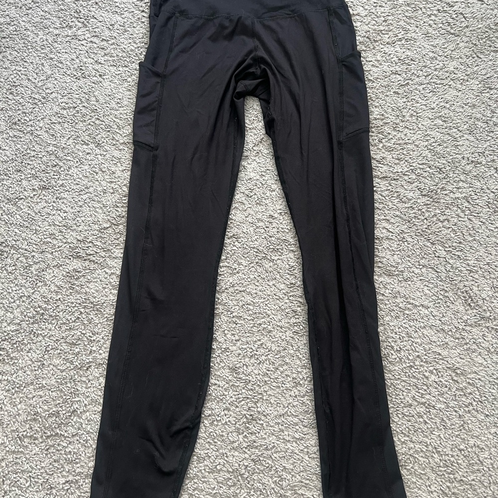 Women's Black Leggings with pockets